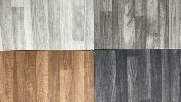 Vinyl flooring Decor wood all colours. PVC flooring for vehicle interiors